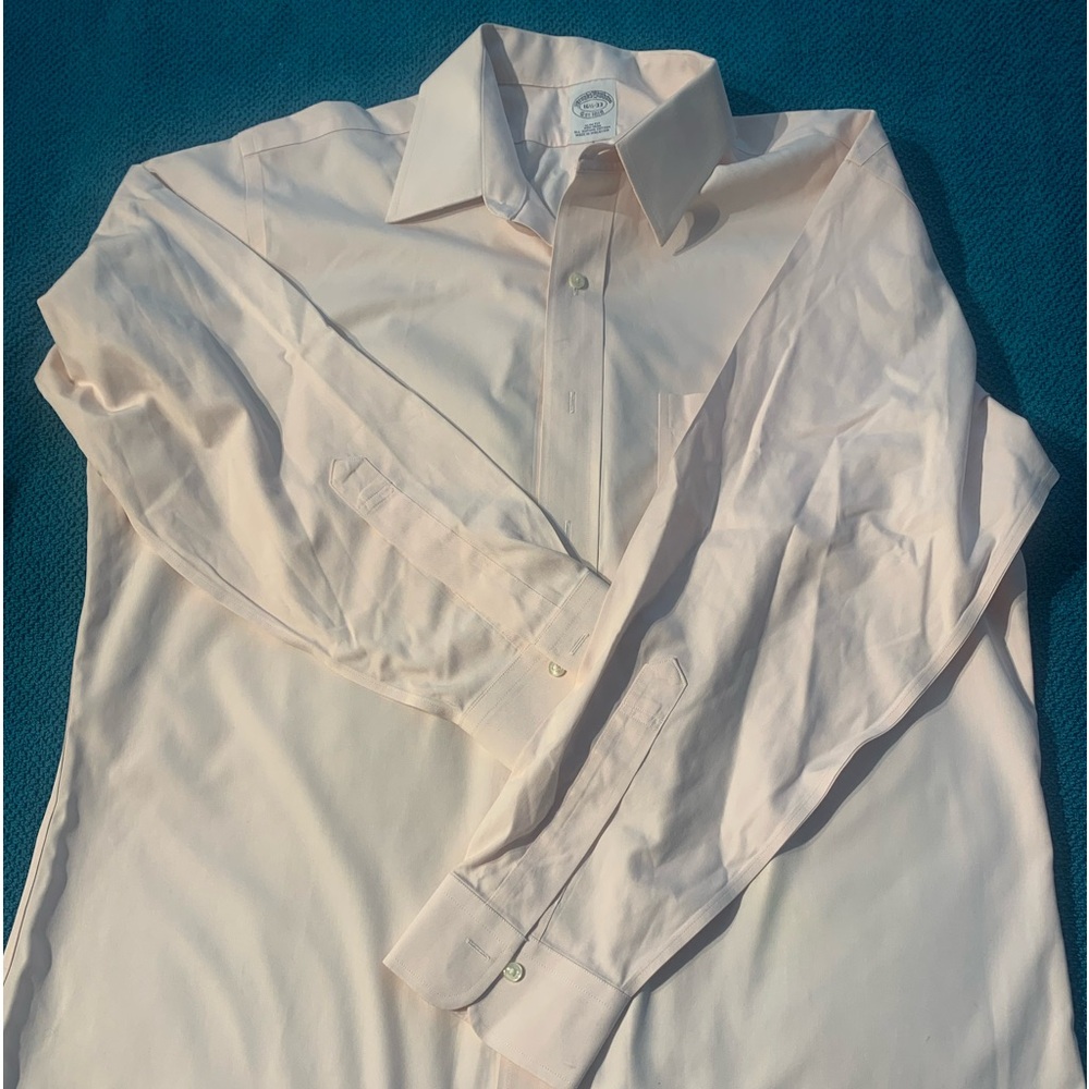 Brooks Brothers Dress Shirt Light Pink
